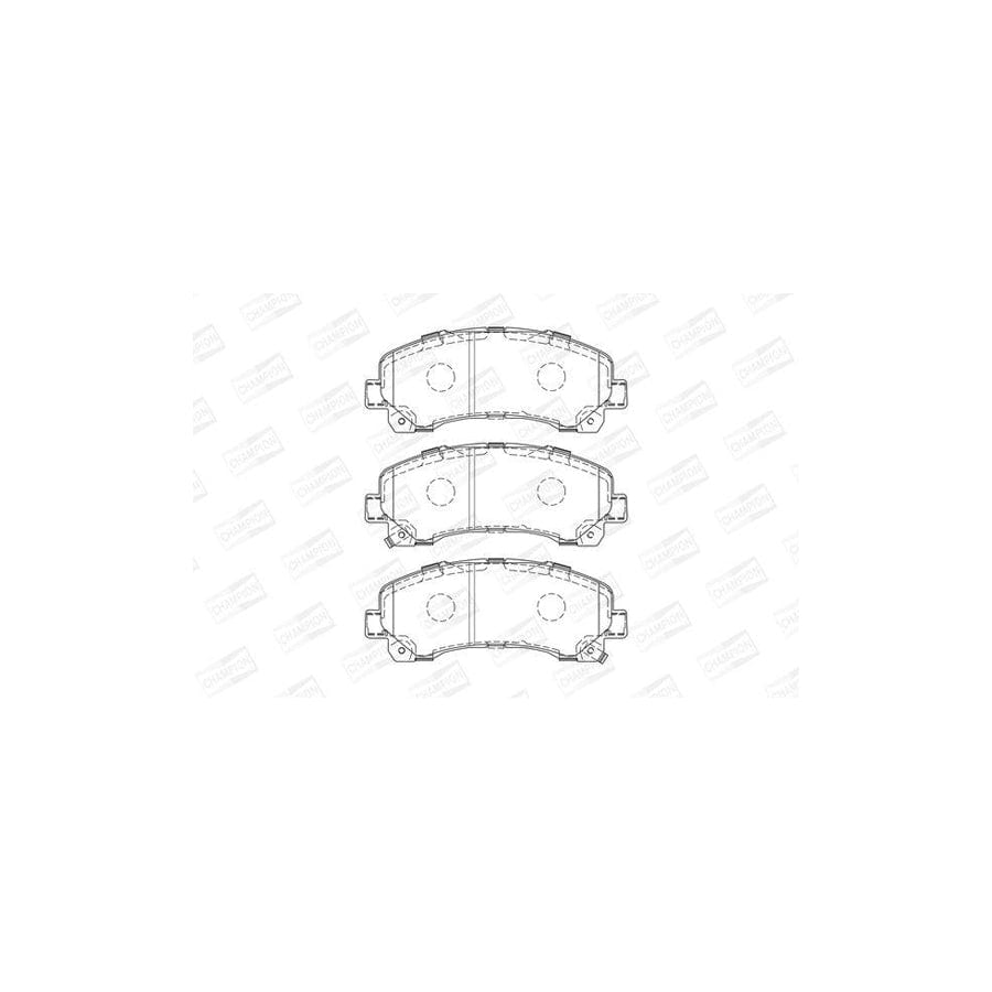 Champion 573467Ch Brake Pad Set
