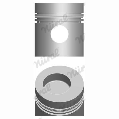 NURAL 87-740007-50 Piston