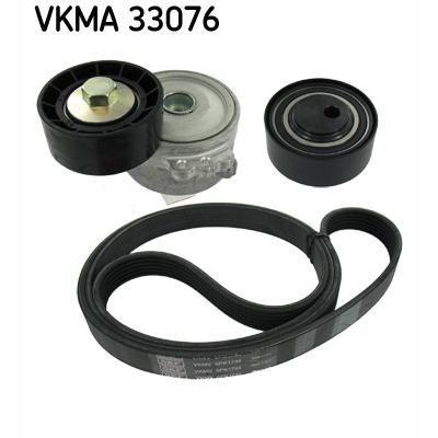 SKF VKMA33076 V-Ribbed Belt Set