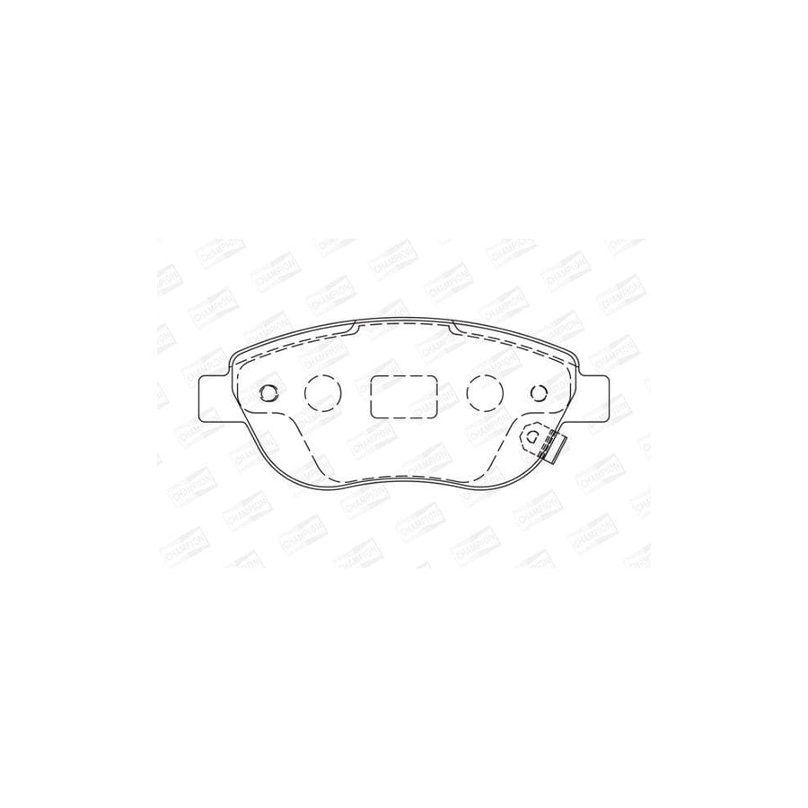 Champion 573308Ch Brake Pad Set