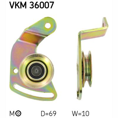 SKF VKM36007 V-Belt Tensioner Pulley