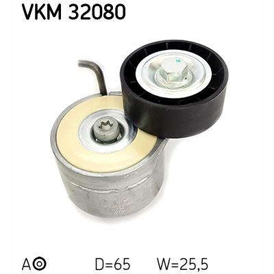 SKF VKM32080 V-Ribbed Belt Tensioner Pulley
