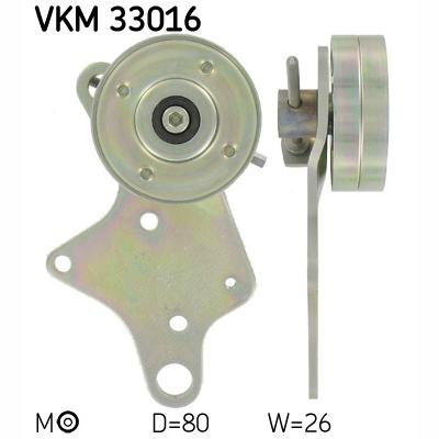 SKF VKM33016 V-Ribbed Belt Tensioner Pulley