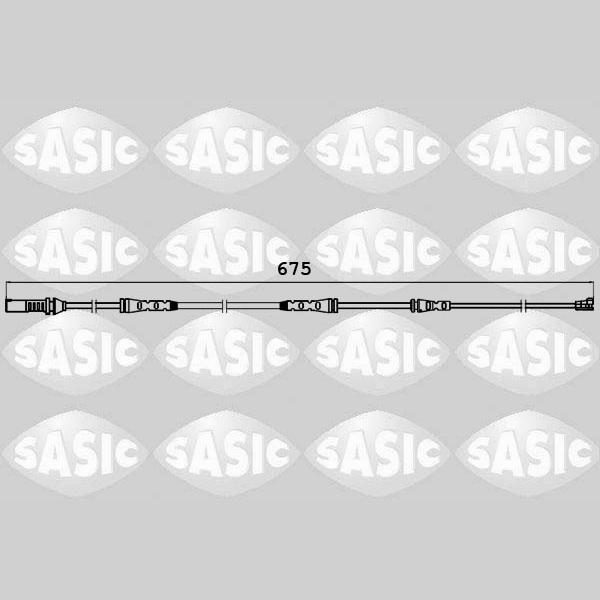 SASIC SAS6236029 Brake Pad Wear Warning Contact