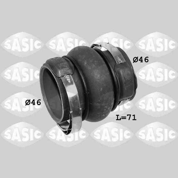 SASIC SAS3330046 Charge Air Hose