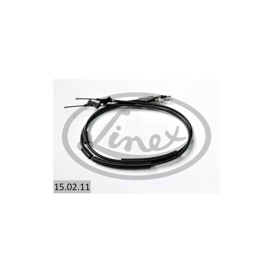 Linex 15.02.11 Cable, Service Brake for Ford Focus Mk2 Hatchback (Da_, Hcp, Dp)
