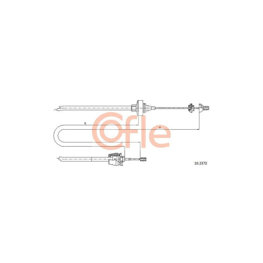 Cofle Bh.Ty015 Brake Hose