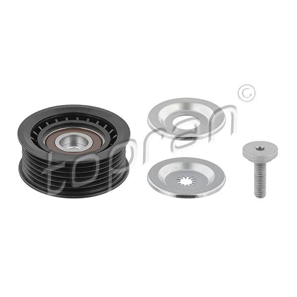 HANS PRIES HP408819 V-Ribbed Belt Deflection/Guide Pulley