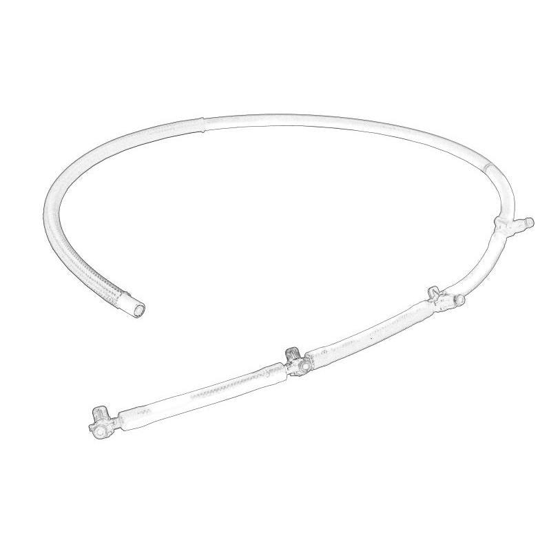 OE MERCEDES 0-01-32 Fuel Overflow Hose
