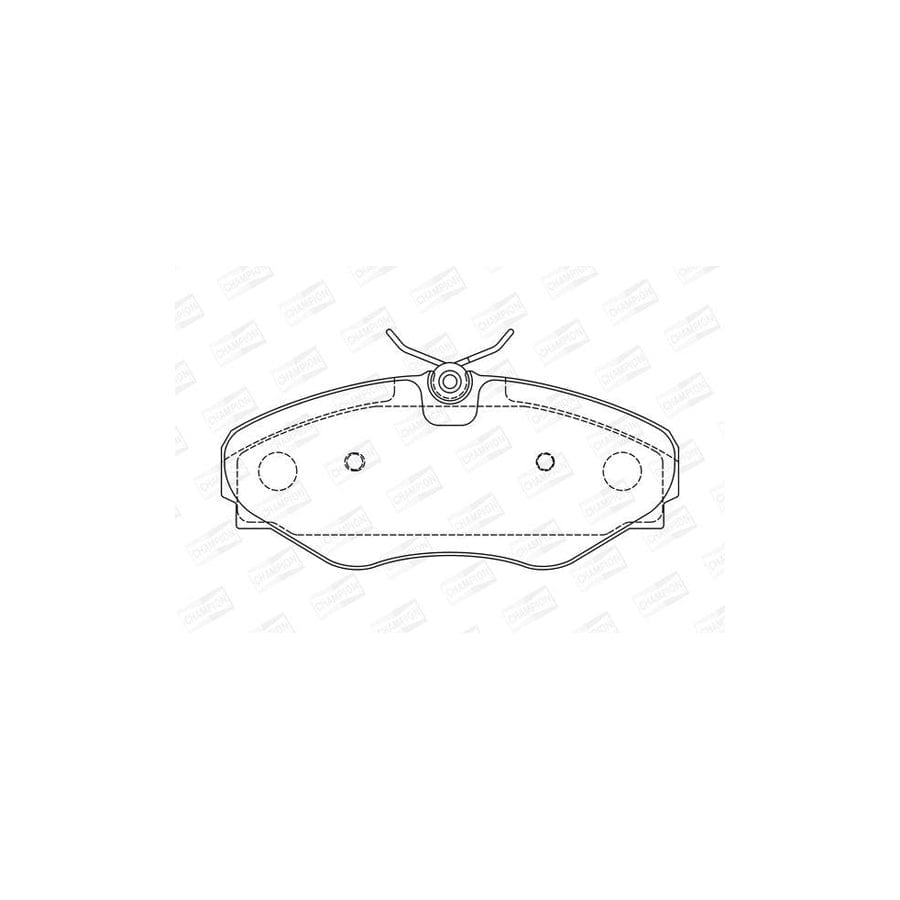 Champion 573099Ch Brake Pad Set