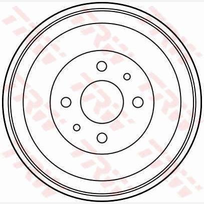 TRW MOTO DB4183 Brake Drum