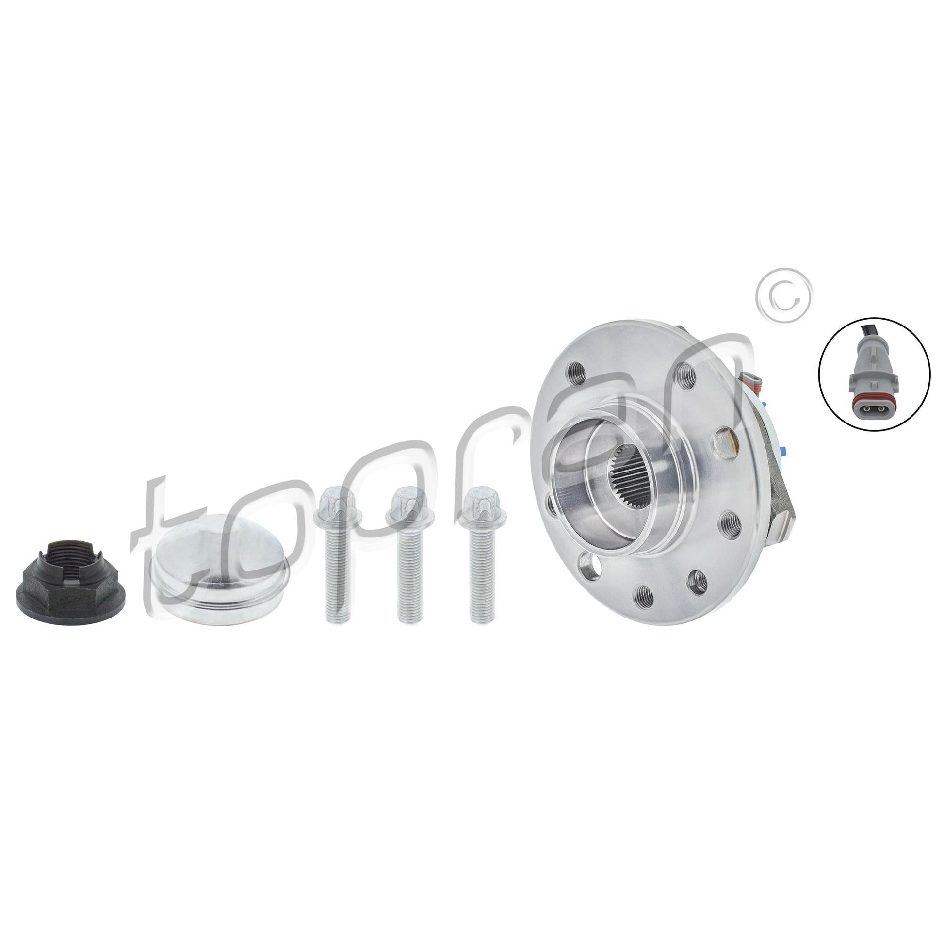 HANS PRIES HP207390 Wheel Hub