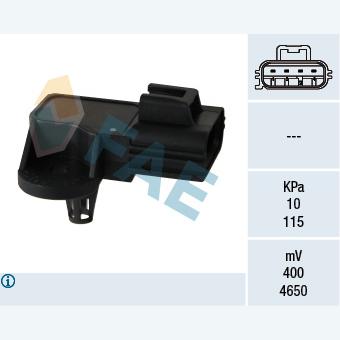 FAE AE15088 Intake Manifold Pressure Sensor