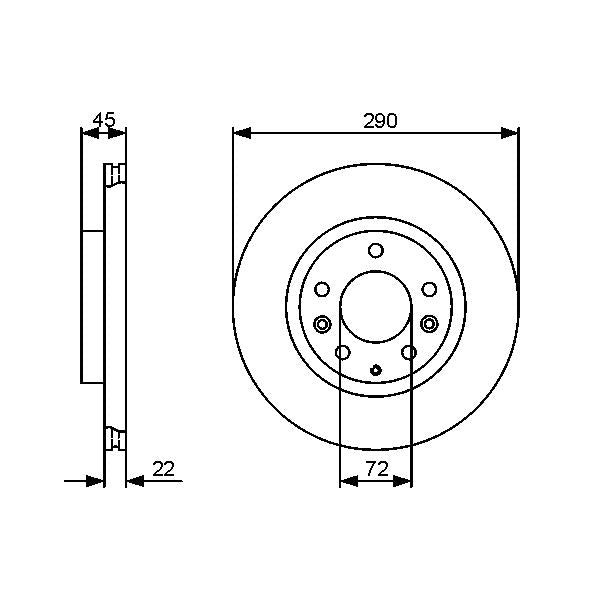 WABCO 9617221570 Parking Brake Valve