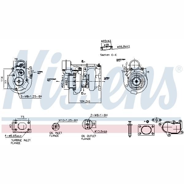 NISSENS NIS93724 Turbocharger