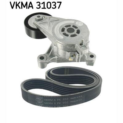 SKF VKMA31037 V-Ribbed Belt Set
