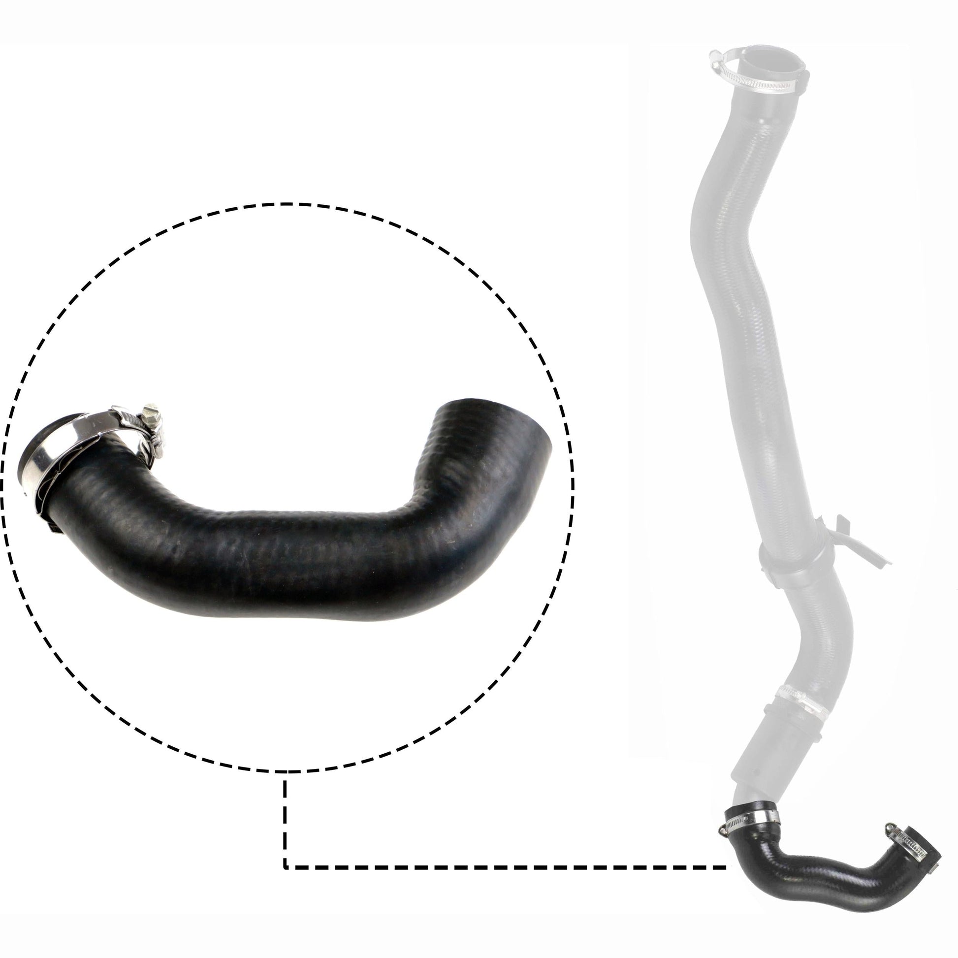 GATES GAT09-0810 Charge Air Hose