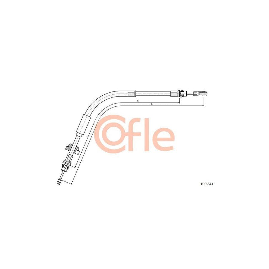 Cofle 10.5254 Hand Brake Cable