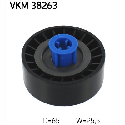 SKF VKM38263 V-Ribbed Belt Deflection/Guide Pulley