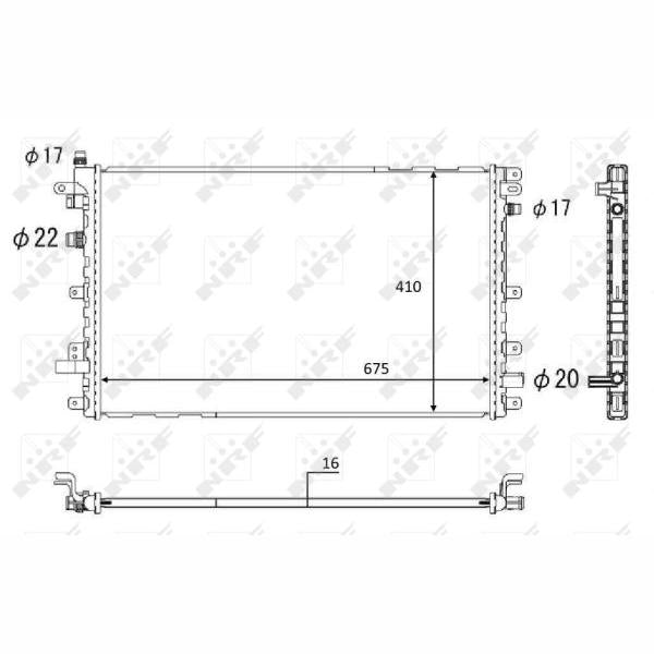 NRF NRF58569 Drive Battery Cooler
