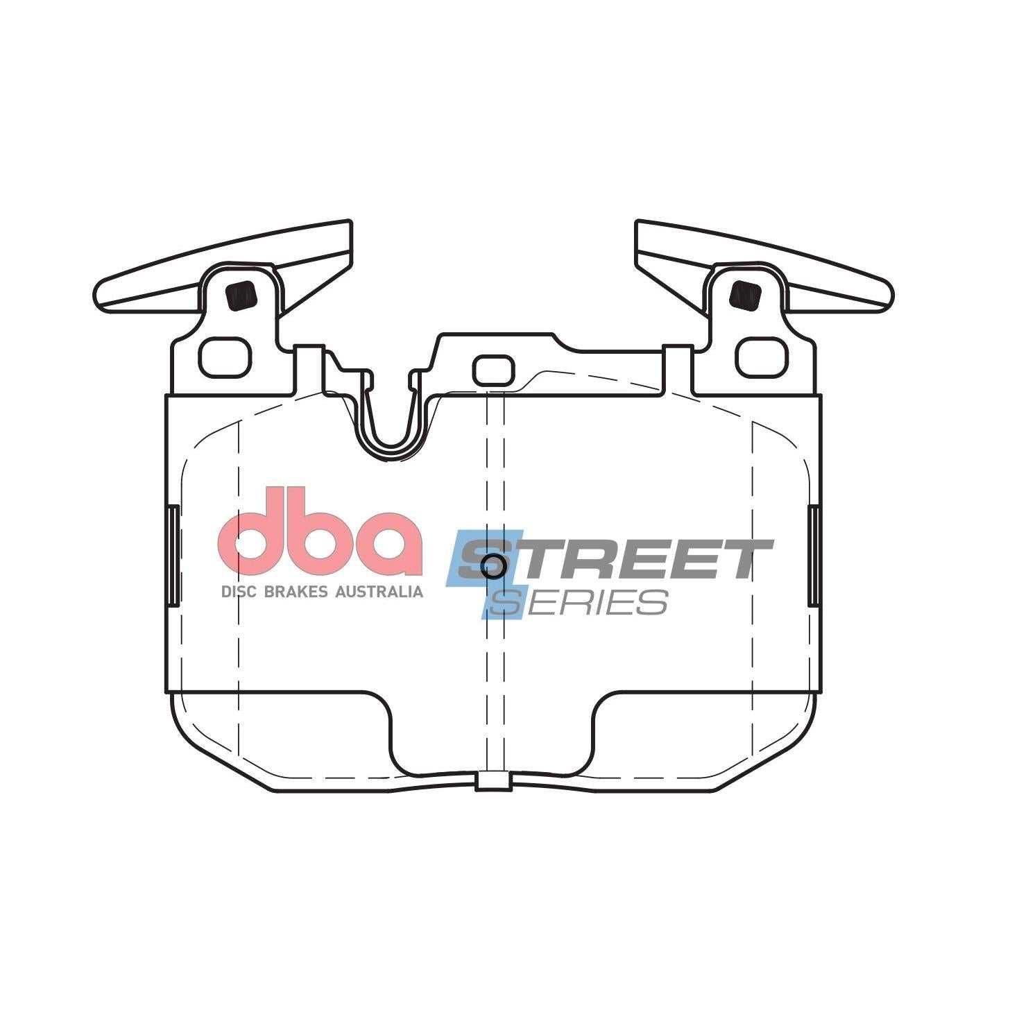 DBA DB2299XP High Performance Brake Pad Set
