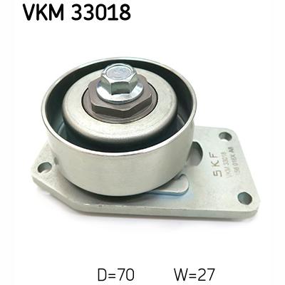 SKF VKM33018-1 V-Ribbed Belt Deflection/Guide Pulley