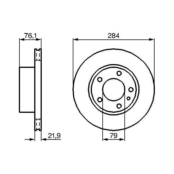 WABCO 9617232007 Parking Brake Valve