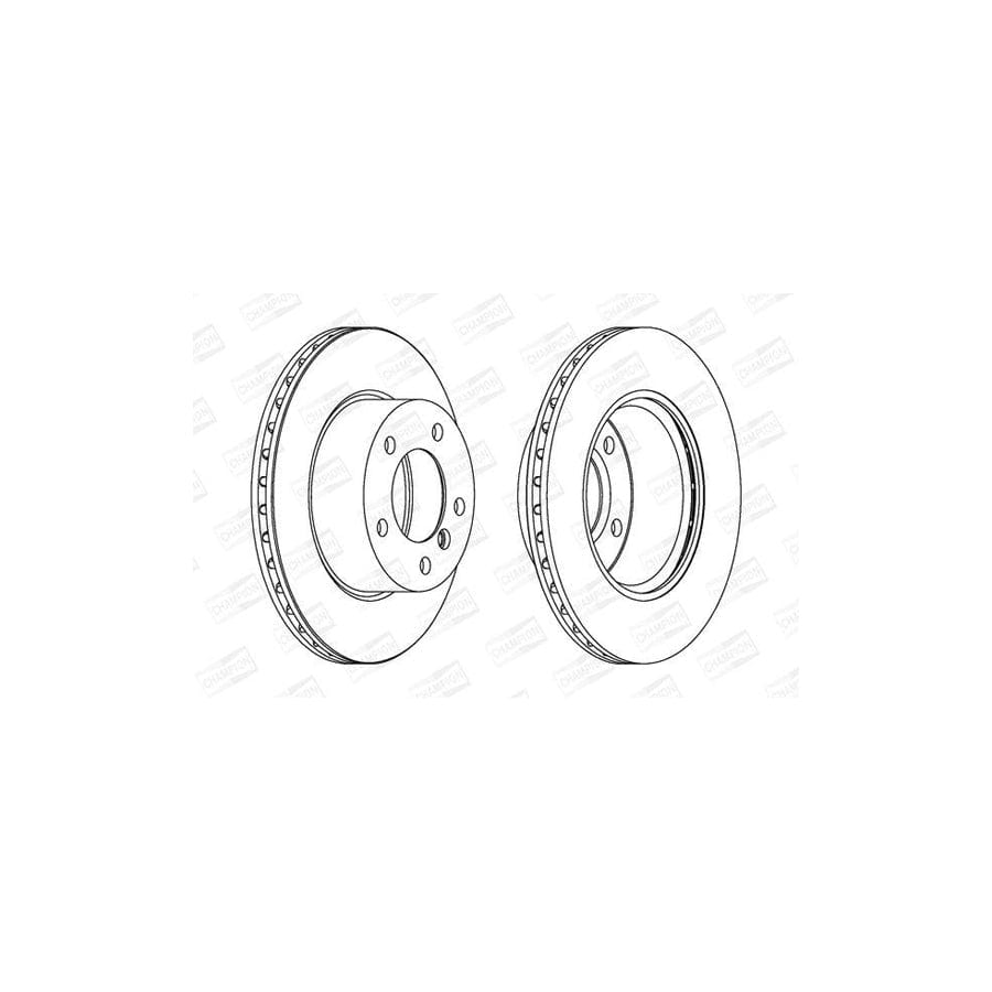 Champion 562313Ch Brake Disc for BMW 1 Series