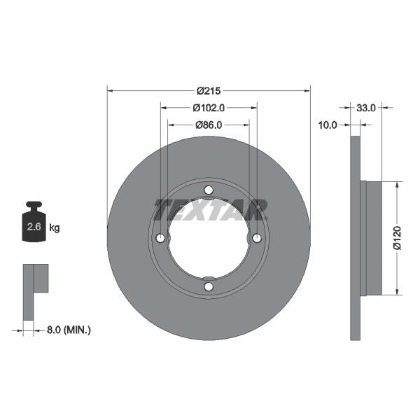 QUICK BRAKE QB113-1440X Brake Caliper Guide Sleeve Kit