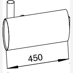 DINEX DIN51311 Centre/Rear Muffler