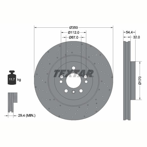 DELPHI LH6659 Brake Hose