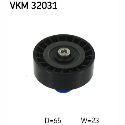 SKF VKM32031 V-Ribbed Belt Deflection/Guide Pulley