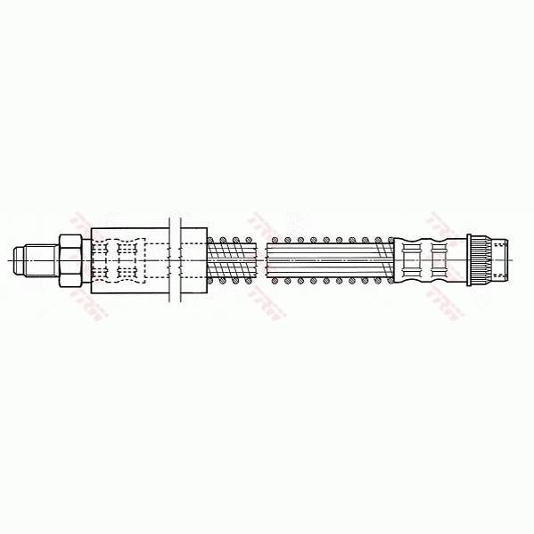 TRW MOTO PHB484 Brake Hose