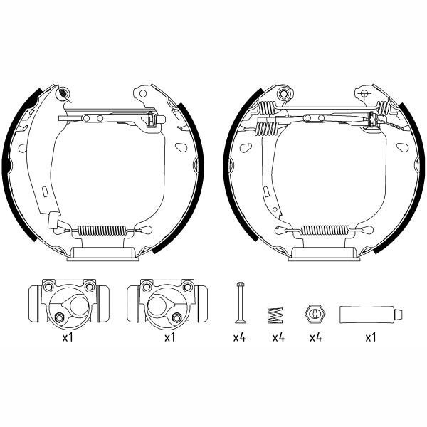 TRW MOTO BHS184 Brake Caliper