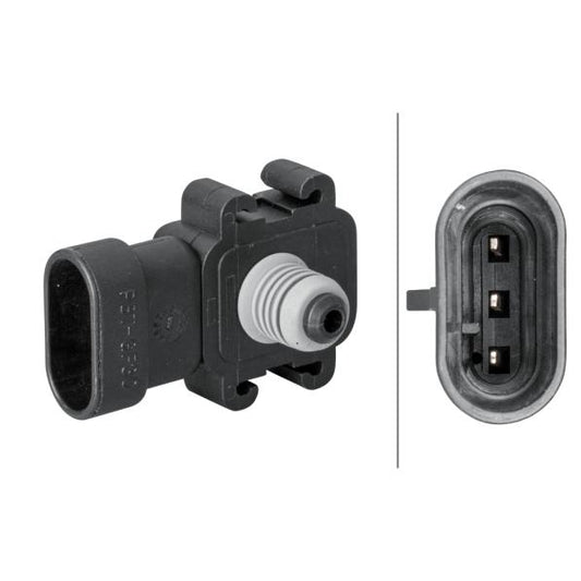 HELLA 400-201 Boost Pressure Sensor
