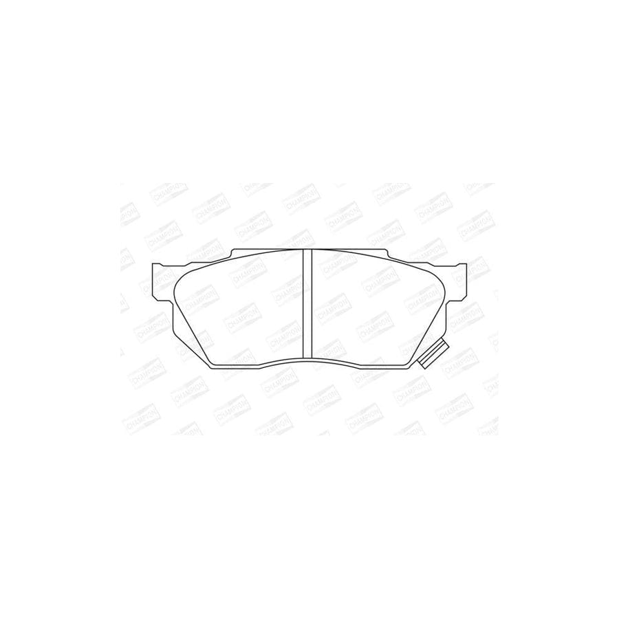 Champion 572238Ch Brake Pad Set