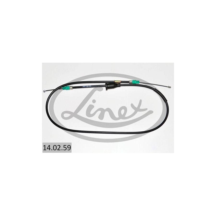 Linex 14.02.59 Cable, Service Brake for Fiat Freemont (345)