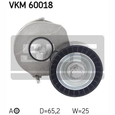 SKF VKM60018 V-Ribbed Belt Tensioner Pulley