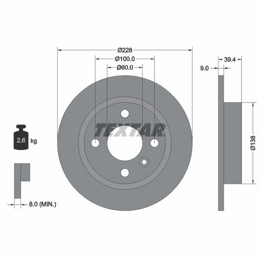 QUICK BRAKE QB113-1311X Brake Caliper Guide Sleeve Kit