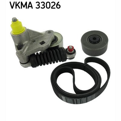 SKF VKMA33026 V-Ribbed Belt Set