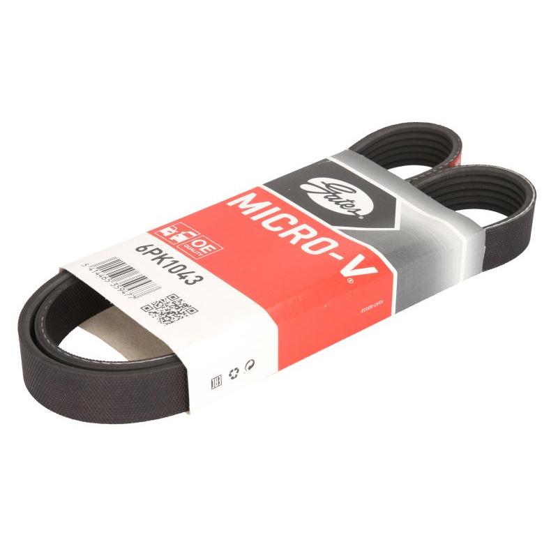 GATES GAT6PK1043 V-Ribbed Belt