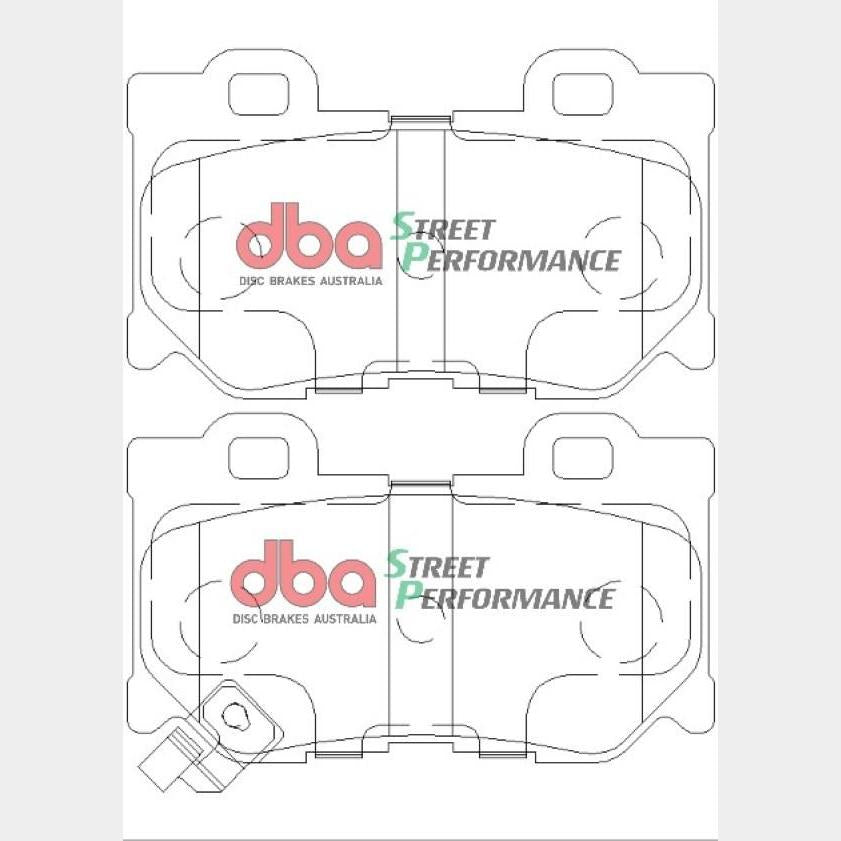 DBA DB2401SP High Performance Brake Pad Set