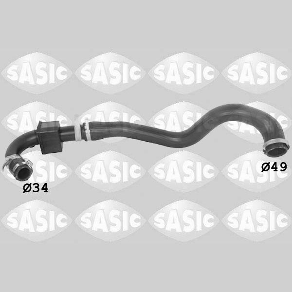 SASIC SAS3334010 Charge Air Hose