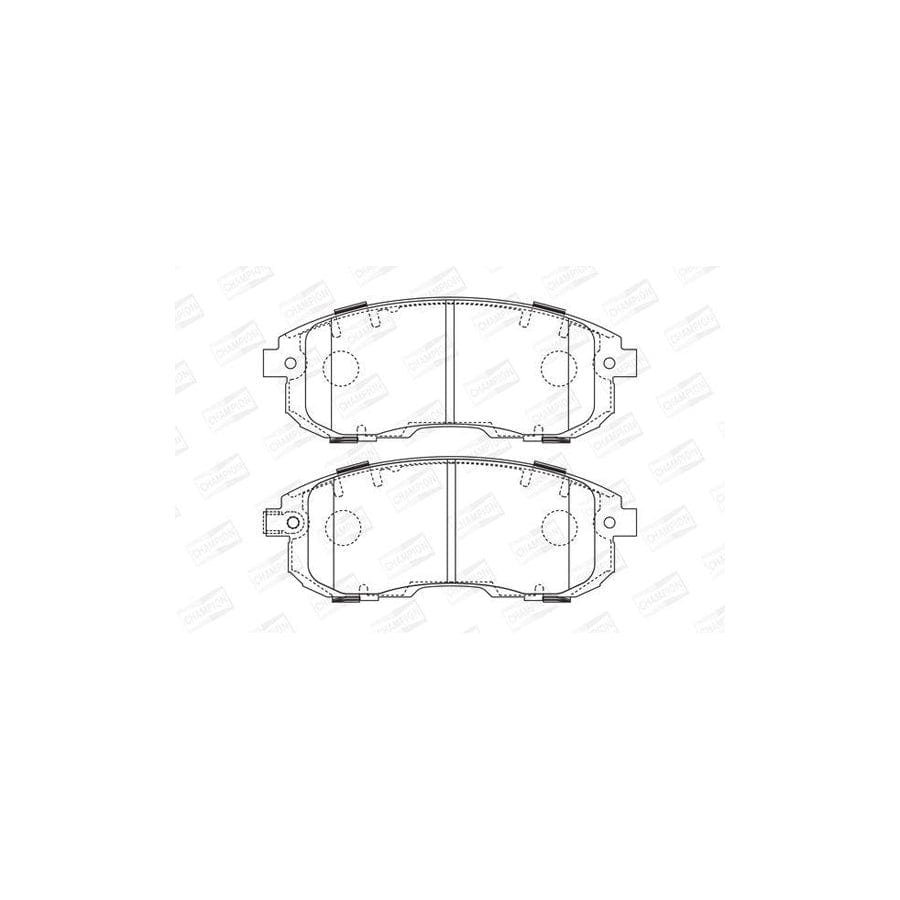 Champion 573646Ch Brake Pad Set
