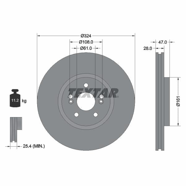 AUTOFREN SEINSA D7-150C Brake Caliper Guide Sleeve Kit