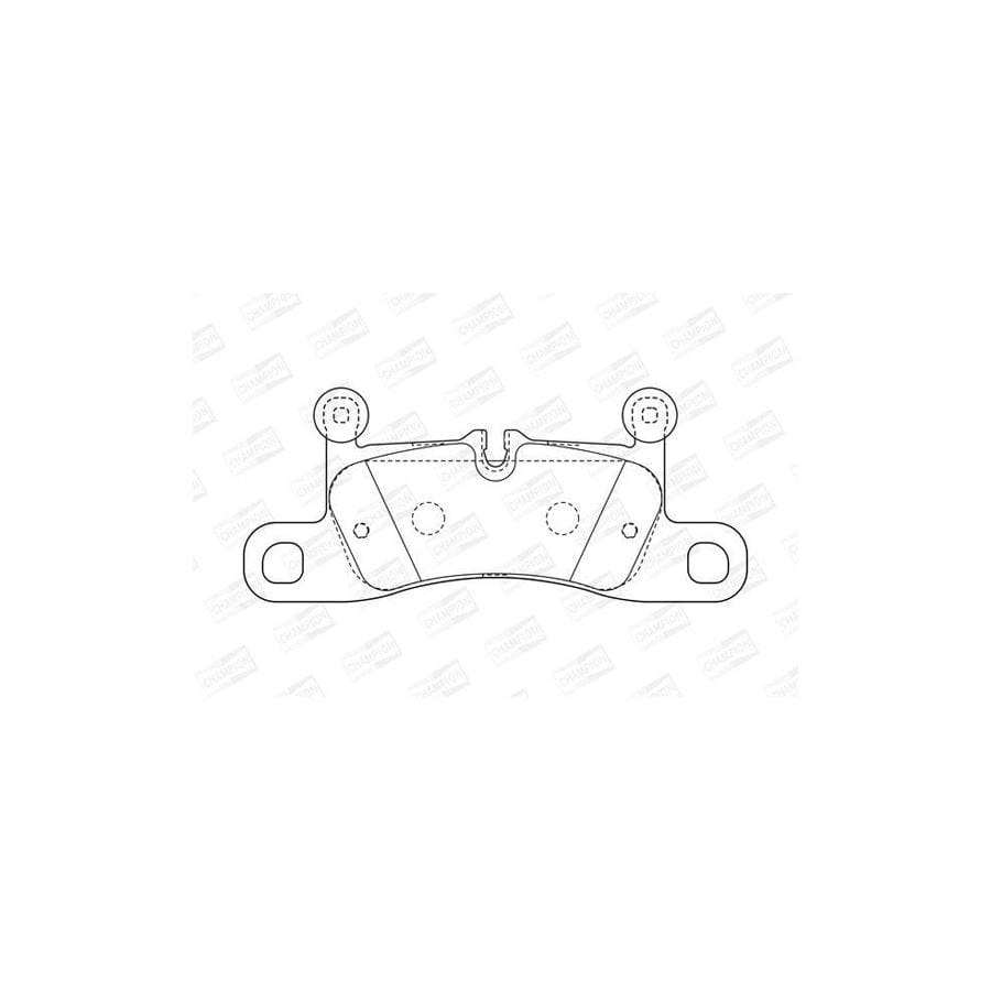 Champion 573395Ch Brake Pad Set