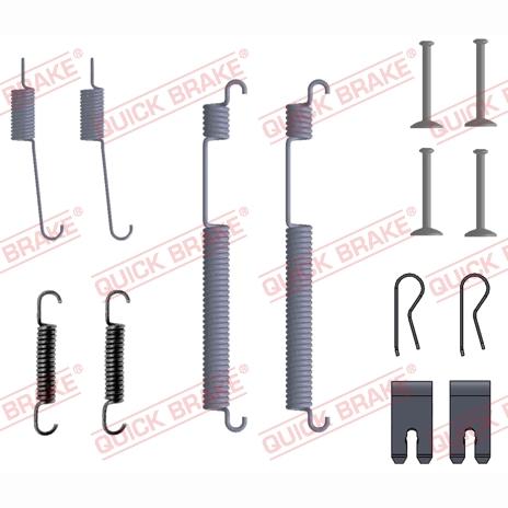 QUICK BRAKE QB105-0053 Brake Shoes Accessory Kit