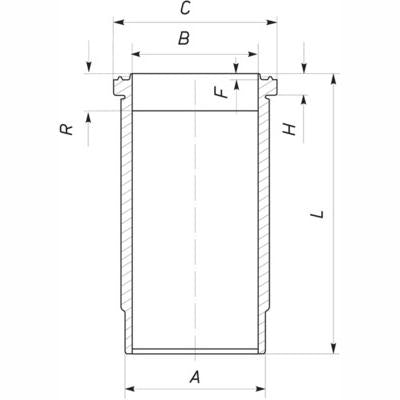 MAHLE 061WN0101 Cylinder Liner