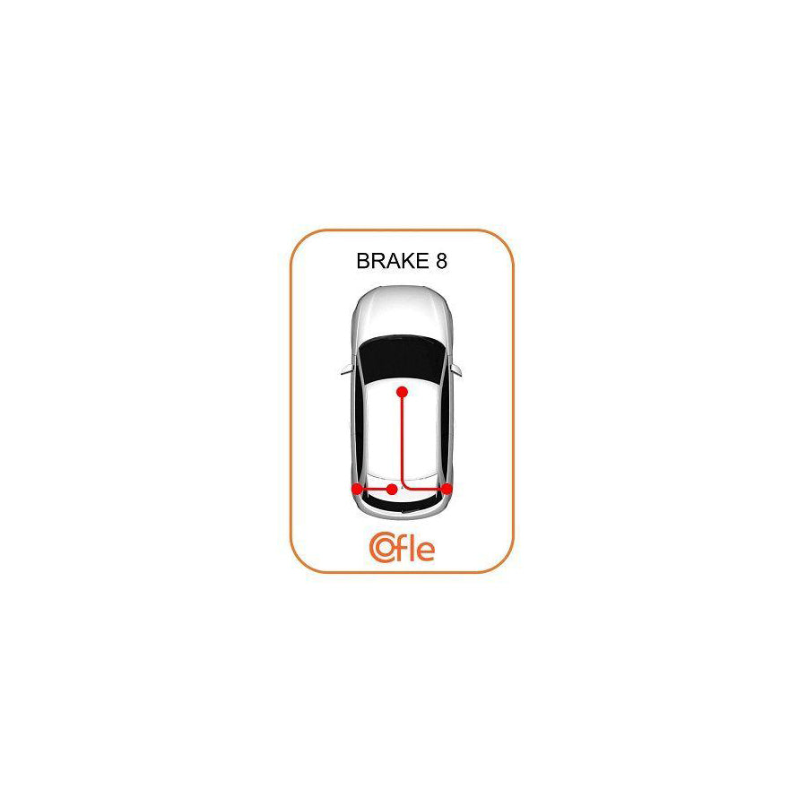 Cofle 11.5835 Hand Brake Cable for Chevrolet Cruze