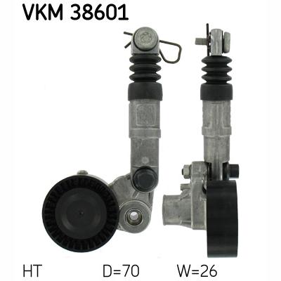 SKF VKM38601 V-Ribbed Belt Tensioner Pulley
